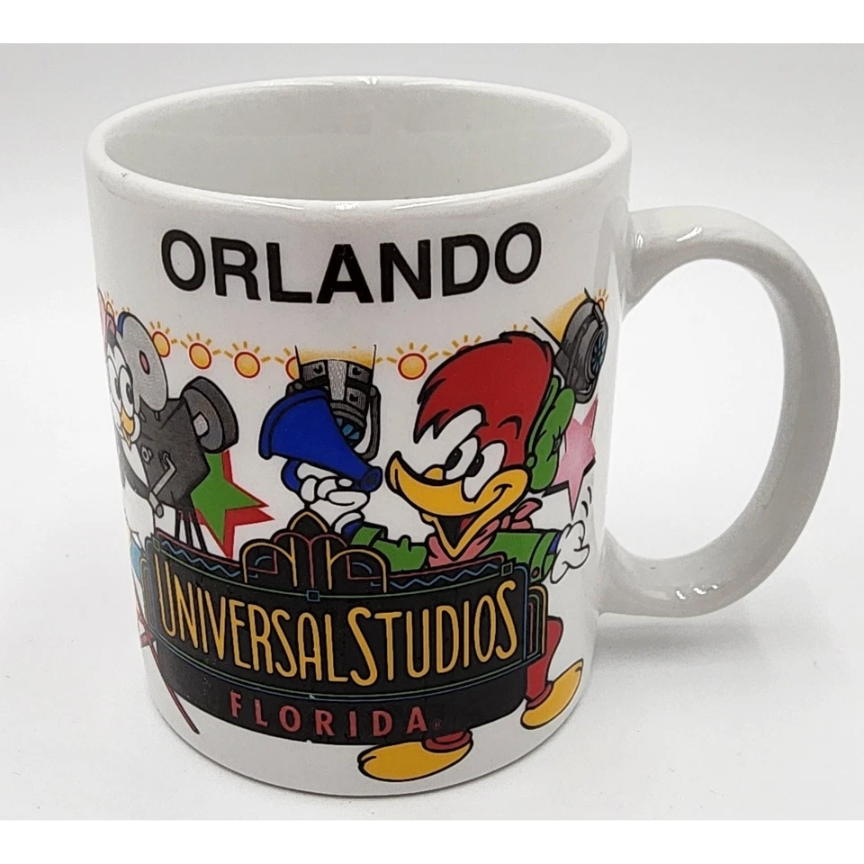 Taza de café de colección Universal Studios Florida Orlando personaje excelente 1996 Foto 1 de 4