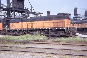 MS Original Slide MILW Milwaukee Road Alco RSD5 #575 Milwaukee WI 1971 - Picture 1 of 1