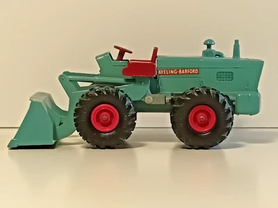 AVELING-BARFORD Tractor shovel - Matchbox #K-10 - 1/64 - mozzi rossi -1963 -RARO - Immagine 1 di 4