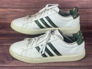 Adidas Grand Court 2.0 Uomo Sneaker Bianco Verde Pelle Scarpe Tennis Classiche 14 - Foto 1 di 9