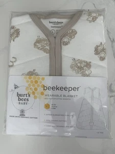 Burt's Bees Beekeeper Organic Baby Wearable Quilted Blanket Large FREE SHIPPING! - Picture 1 of 3