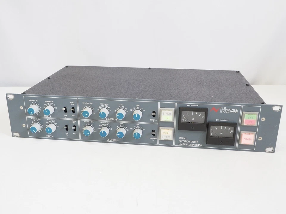 NEVE 33609/J Stereo Compressor/Limiter Working Condition USED From Japan - Image 1 of 4