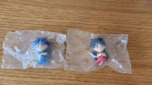 Sailor Moon Hug Cot Mascot Figures Set of 2 Princess Mars & Mercury Official - Picture 1 of 1