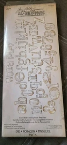 Tim Holtz Sizzix Würfel Word Play Alterations - Bild 1 von 2