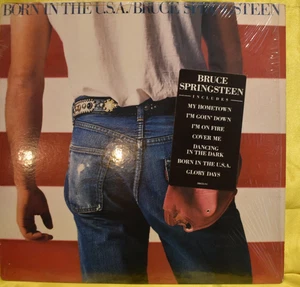Bruce Springsteen Born In The U.S.A LP In Shrink W/ Hype Sticker - Picture 1 of 4