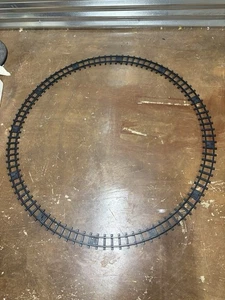 Vintage 1992 Toy State Northpole Animated Christmas Train Track NUR 37" Kreis - Bild 1 von 11