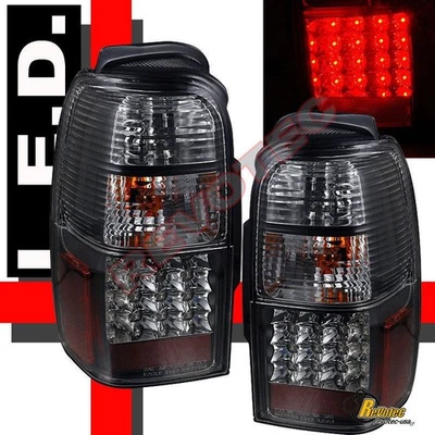 Luces traseras LED negras 1 par para 96-02 Toyota 4Runner SR5 Base Limited Foto 1 de 4