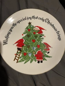 Feiertagsteller Wishing You The Special Joy That Only Christmas Brings gebraucht - Bild 1 von 3