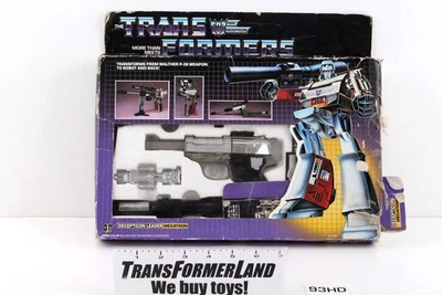 Megatron w/box Leaders 1984 Vintage Hasbro G1 Transformers - Image 1 of 3