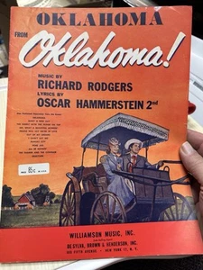 M SHIRLEY JONES Spartiti Musicali Film 'Oklahoma' - Foto 1 di 1