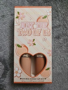 P Louise Just The Two Of Us Double Ended Lipstick - Sweet Peach & Peach Of Mind - Picture 1 of 6
