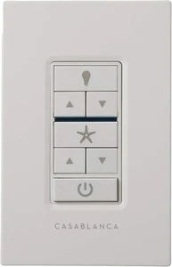 Casablanca 99195 Wandsteuerung Halterung 4 Geschwindigkeiten Deckenventilator und Licht Wand - Bild 1 von 4