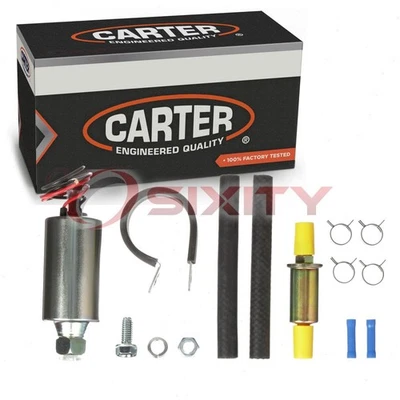 Carter In-Line Electric Fuel Pump for 1976-1977 Mercury Capri 2.8L V6 Air vt - Image 1 of 4
