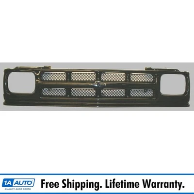 Front Grille Black For 1991-1993 Chevrolet S10 1991-1994 S10 Blazer GM1200387 Foto 1 de 2