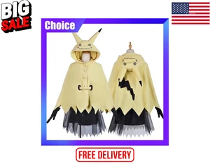 Anime Mimikyu Cosplay Kostüm Halloween Party Verkleiden Outfit Kinder Erwachsene Geschenke - Bild 1 von 7