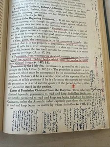 CANON LAW Code Text Commentary 1917 Roman Catholic Church Latin Priest Seminary - Foto 1 di 24