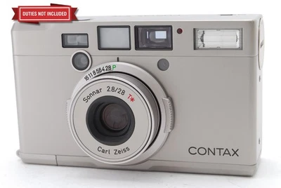 [Top MINT] Contax Tix Carl Zeiss 28mm f/2.8 Point＆Shoot APS Film Camera JAPAN - Image 1 of 4