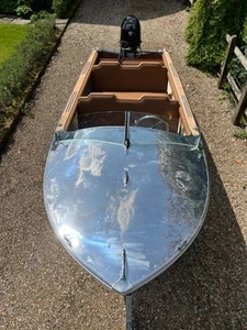 RARE CLASSIC SPEEDBOAT ( Saunders Roe ) POWER BOAT " SARO TERRAPIN " - Picture 1 of 12