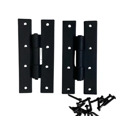 Bisagra de hierro forjado de 4 pulgadas para herrajes de gabinete o puerta PAR Foto 1 de 2