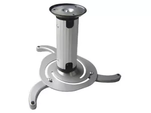 Soporte de techo para proyector de hasta 22 libras, plateado 3009 - Imagen 1 de 1