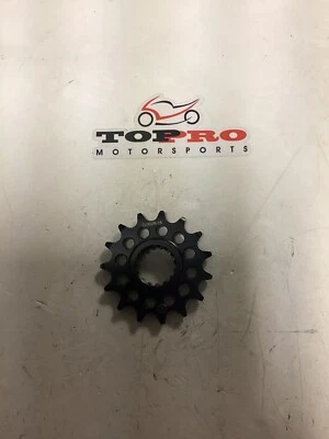 Nova roda dentada de corrida dianteira Superlite 520 conversão aço cromado perfurada Ducati - Imagem 1 de 4