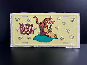 Disney Winnie the Pooh and Tigger License Plate Embossed - Picture 1 of 4