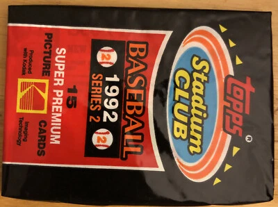 1992 Topps Stadium Club Pack Scott Sanderson Yankees (Top) Jeff Tackett Orioles - Imagem 1 de 2