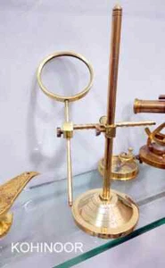 Messing verstellbare Tischplatte Lupe Zuhause und Büro Schreibtisch Deko - Bild 1 von 5