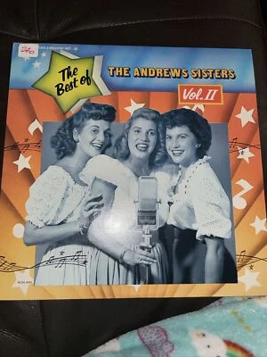 The Best of The Andrews Sisters Vol. II 2xLP Vinyl 1976 - Image 1 of 4