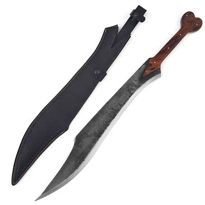 300 Espada Histórica Guerreiro Espartano Alto Aço Carbono Feita à Mão Colecionável - Imagem 1 de 4