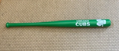 Chicago Cubs Mini Baseball Bat 18 Inches Green St. Patricks Day Special 2007 Cover
