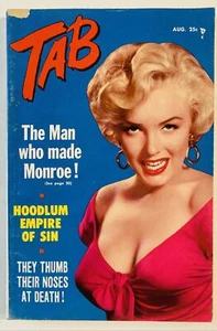 Marilyn Monroe Magazine 1955 TAB Golden Dreams Entrancing Calendar Tom Kelly - Picture 1 of 6