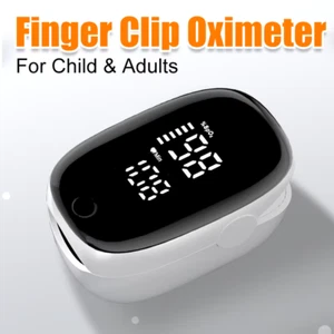 Oximeter Pulsoximeter Sauerstoff Messgerät Finger Puls Blut SpO-2 Pulsoxymeter - Bild 1 von 6