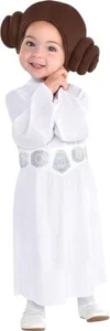 Star Wars Princess Leia Baby Infant Girl Costume Size 6-12 Months Robe Headpiece - Picture 1 of 5