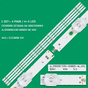 Full set LED Strips For 50DM7600 50LST5970 50U660TS JL.D50091330-006DS-M - Picture 1 of 5