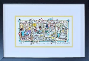 Charles Fazzino Nurses Have Heart 3D SERIGRAPH HAND SIGNED Lim.Ed. COA, FRAMED - Picture 1 of 11