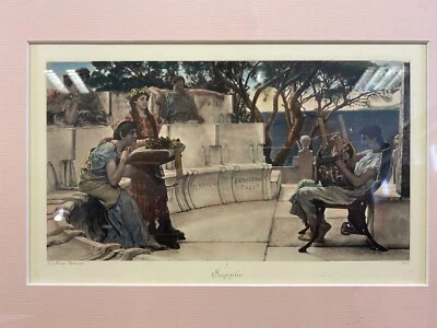 FARBDRUCK SAPPBO MYTHOLOGISCHE SZENERIE PERSONEN - Bild 1 von 4