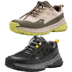 FitVille Men Waterproof Hiking Shoes Wide Fit Non-Slip Outdoor Trekking Trainers - Picture 1 of 36