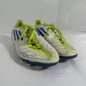 Adidas Scarpe da Calcio Uomo 8.5 F50 G40315 2011 Bianco Verde Blu - Foto 1 di 14