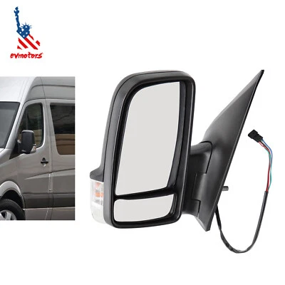 Heated Mirror Driver Side For Mercedes Dodge Freightliner Sprinter 68009989AA - Image 1 of 4