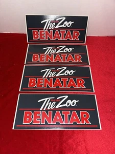 Vintage 98 KZEW THE ZOO Dallas Radio Station Sticker PAT BENATAR - Picture 1 of 2