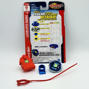 LEGEND HYPER AQUARIO BB021 Hasbro Beyblade Metal Fusion 105F w/ Launcher - Picture 1 of 9