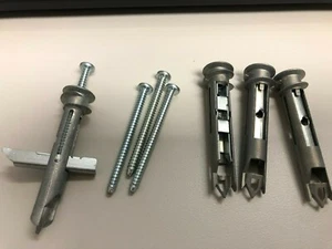 Zip-It Zip Toggle 3/4" Zinc-Plated Steel Round-Head Phillips Drywall Anchor 48 - Picture 1 of 5