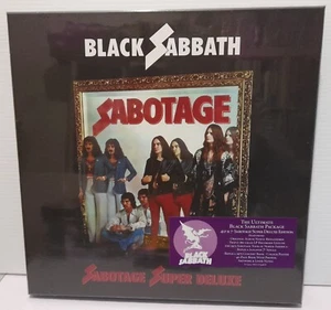 BLACK SABBATH - SABOTAGE SUPER DELUXE BOX SET - 4 LP/7" - SELLADO - Imagen 1 de 2