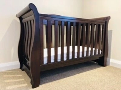 Near new Boori Convertible Cot and Boori mattress with protector, very clean. - image 1 of 4