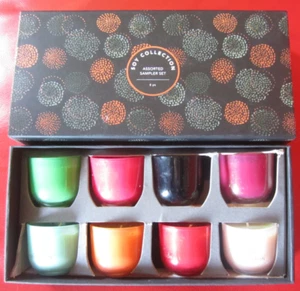 DUSK 8 Pack Assorted Soy Sampler Set Soy Candle Gift Set Up To 4 Hours Each - Picture 1 of 15
