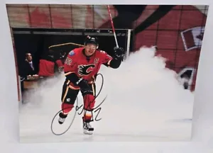 JAROME ORIGINAL CALGARY FLAMES SIGNED 8x10 HOCKEY PHOTO UG COA - Bild 1 von 3