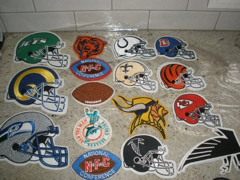 NFL Football Patch (YOU CHOOSE STYLE/TEAM) Cover