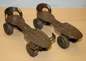 Vintage Davies Adjustable Roller Skates Small Size, Ladies, Childs - Picture 1 of 8