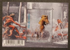 Bloc feuillet -FRANCE- Bassin d'Apollon - Fête du timbre -YT4440- Neuf ** - 2010 - Picture 1 of 1